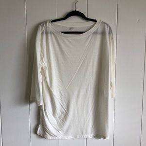 White UNIQLO Top